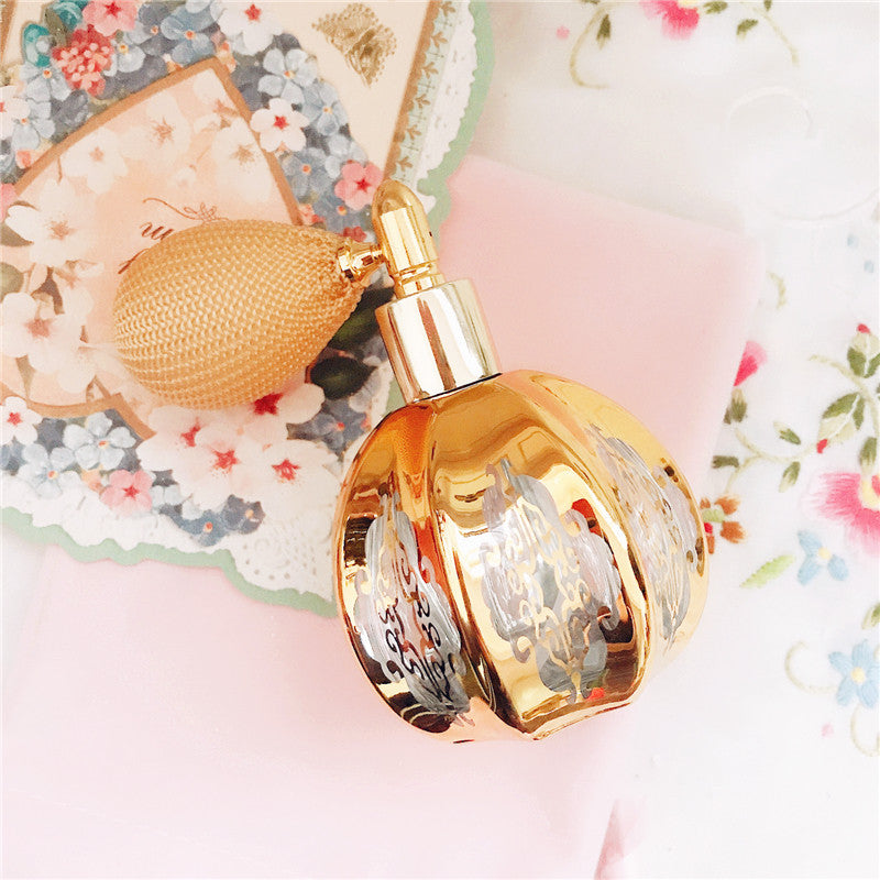 French Gold Plated Air Bag Spray Perfume Bottle