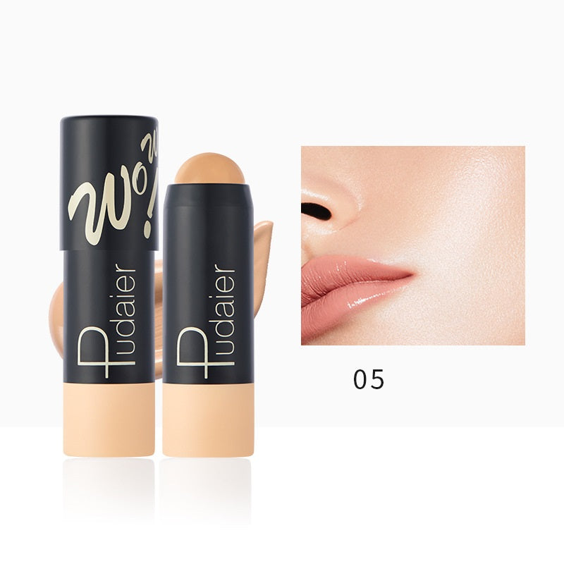 Foundation Makeup Color Rendering Not Smudge 12 Colors Lightweight Breathable Matte Stick Foundation