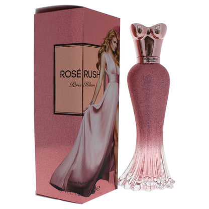 Paris Hilton Rose Rush Eau de Parfum Spray Perfume for Women | Floral and Fruity Fragrance | Notes of Papaya, Peony, Cedar, and White Musk | Feminine | Long-Lasting Scent | 3.4 Fl Oz