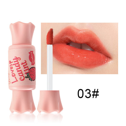 Lady Cute Mirror  Candy Lip Glaze