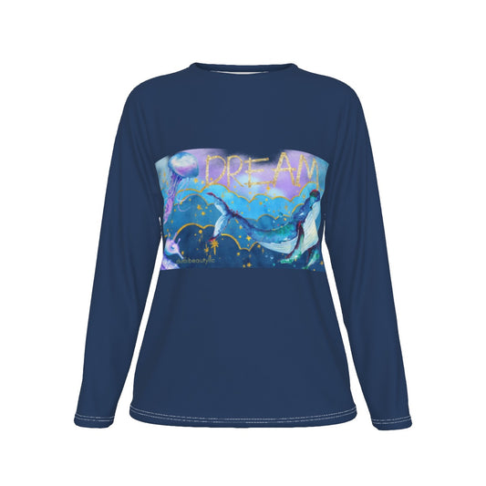 Special Edition Dream All-Over Print Women's Oversized T-shirt | 190GSM Cotton