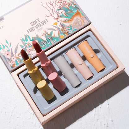 Soft mist velvet lipstick set