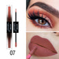 Double-ended Monochrome Eye Shadow And Lip Gloss