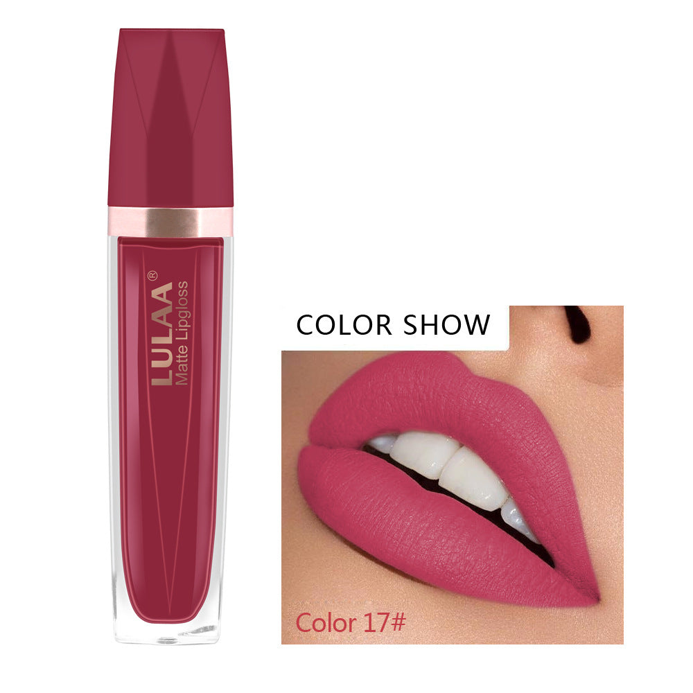 18 color matte top velvet lipstick