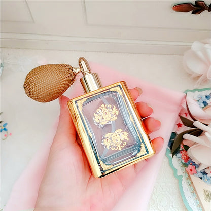 French Gold Plated Air Bag Spray Perfume Bottle