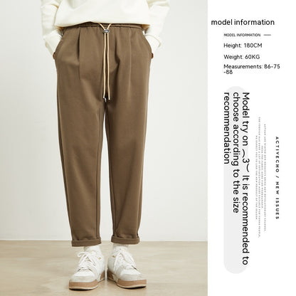 Pencil Casual Pants Fleece-lined All-matching