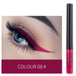 12-color Matte Color Liquid Eyeliner, Long-lasting And Non-smudge Liquid Eye Shadow