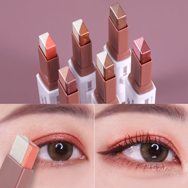 Two-color Lazy Pearl Eyeshadow Stick Pencil