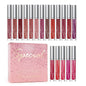 Lipstick 18 Count Lip Gloss Set Matte Velvet Lip Gloss