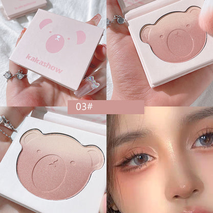 Bear Series Gradient Blush Is Not Easy To Fly Powder