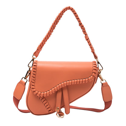 Vintage Crossbody Saddle Lace Underarm Shoulder Bag