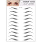 Simple Thick Eyebrows Ecological Eyebrow Stickers