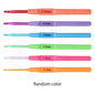 Crochet Hooks Colorful Soft Plastic Handle Knitting Needles Set Sweater Hand-Knit DIY Sewing Accessories 8Pcs/Set 2mm-6mm