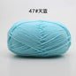 50g/Set 4ply Milk Cotton Knitting Wool Yarn Needlework Dyed Lanas For Crochet Craft Sweater Hat Dolls At Low Price