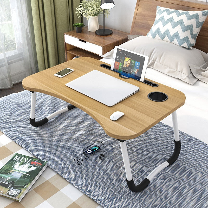 Portable Laptop Desk Home Foldable Laptop Table Notebook Study Laptop Stand Desk for Bed & Sofa Computer Table with Folding Legs