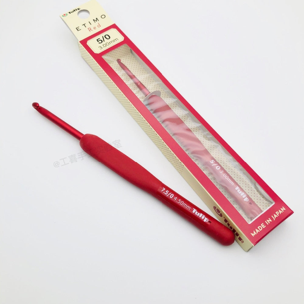 1 PieceTulip Red Crochet Needle With Free Shipping Tulip Crochet Hooks Set Crochet Tulip Needle Knitting Needles Set Tulip Etimo