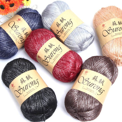 100g/Ball 325m Knitting Yarn Crochet Needlework Thick Wool Thread Yarn For Hand Knitting Scarf Sweater Crochet Yarn