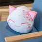 Cute Plush Dumpling Cat Kitten Cherry Blossom Toy Animal Doll Pillow Sofa Baby Room Home Decoration Ornaments Gift For Girlfrien