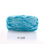 100g 80M Chenille Velvet Knitting Yarn Wool Thick Warm Crochet Knitting Yarns Cotton Baby Woolen DIY hand-knitted Sweater