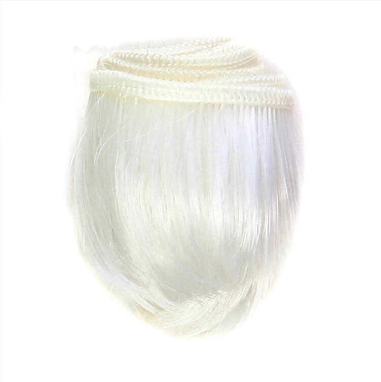 5cm DIY Mini  black white brown color Tresses Doll Wig Material Hair Wig For 1/3 1/4 BJD High-Temperature Doll Accessories