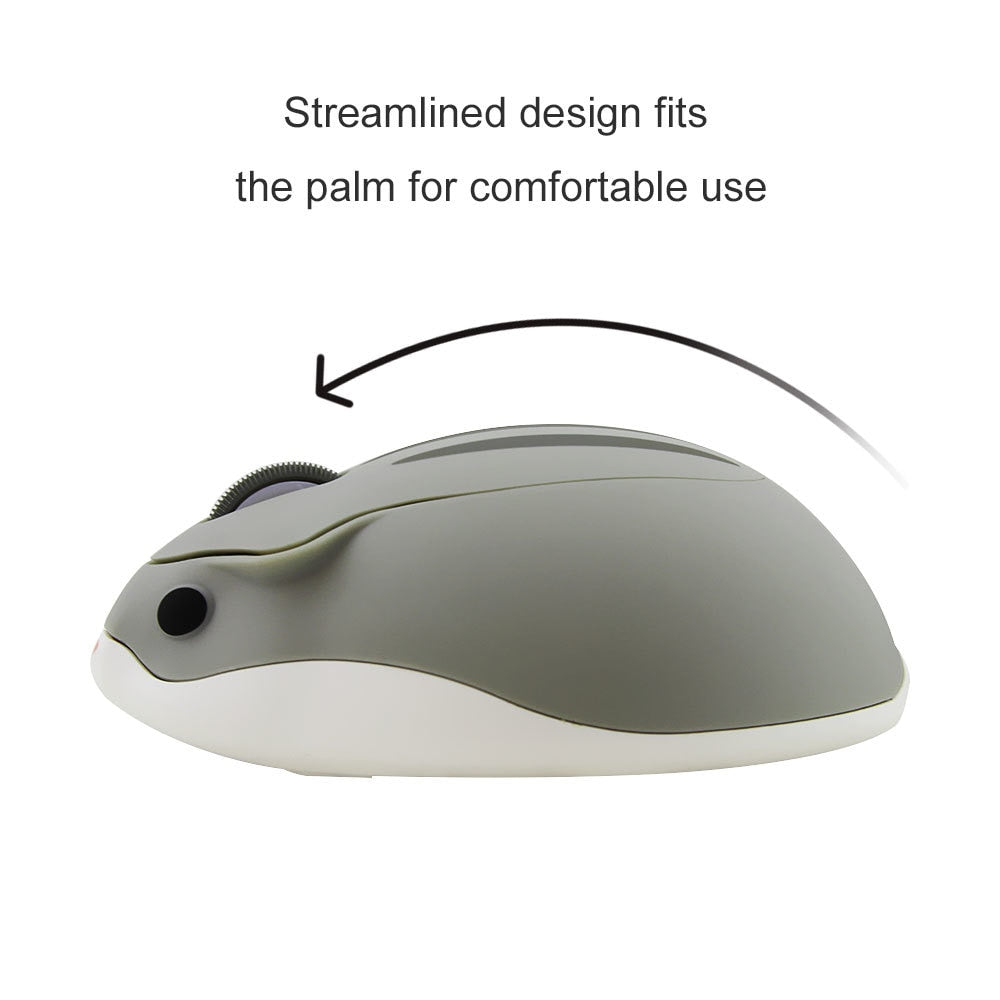 Wireless 2.4G Cute Mouse Hamster Designed Creative Mause Ergonomic USB Optical Mini 1200 DPI Mini Mice Kid Gifts For PC Laptop