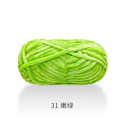 100g 80M Chenille Velvet Knitting Yarn Wool Thick Warm Crochet Knitting Yarns Cotton Baby Woolen DIY hand-knitted Sweater