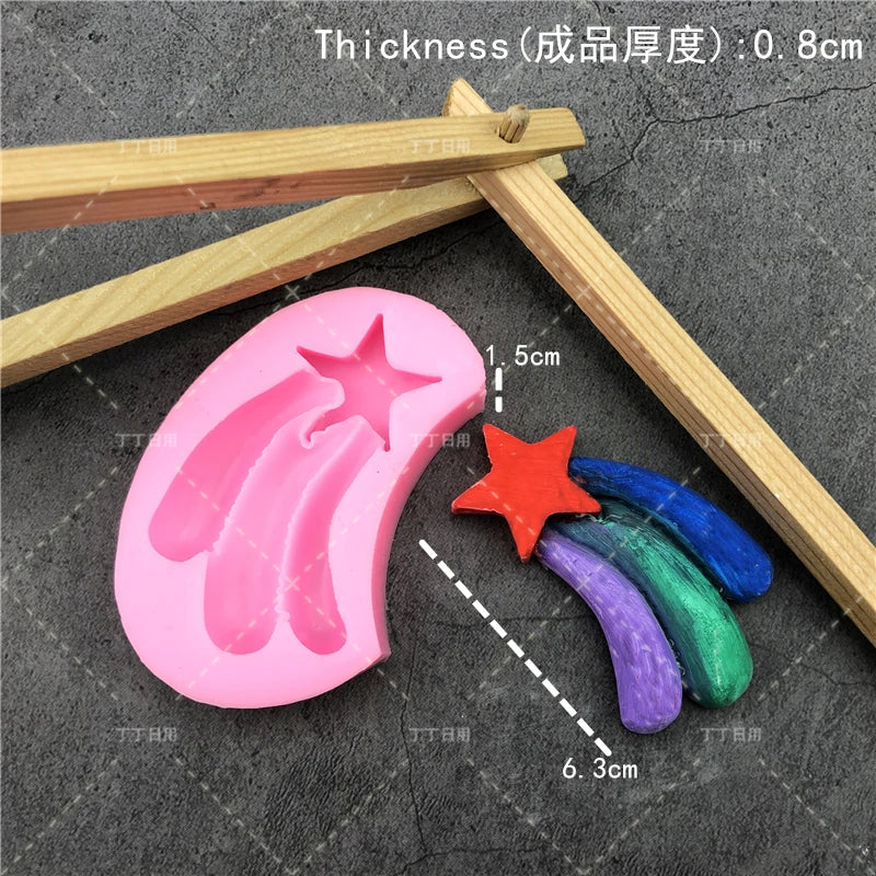 Animal 3D Mold Unicorn Silicone Mould Can Make Ice Cube Candy Chocolate Fondant Cake Tools DIY Baking And Gypsum Clay Resin Art