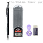 2.0mm Mechanical Pencil Set 2B Automatic Pencils with Color/Black Lead Refills for Draft Drawing, Writing, Crafting, Art Sketch