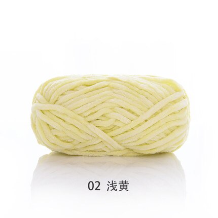 100g 80M Chenille Velvet Knitting Yarn Wool Thick Warm Crochet Knitting Yarns Cotton Baby Woolen DIY hand-knitted Sweater