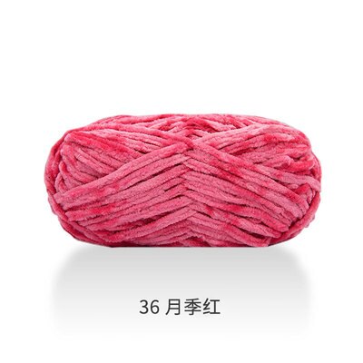 100g 80M Chenille Velvet Knitting Yarn Wool Thick Warm Crochet Knitting Yarns Cotton Baby Woolen DIY hand-knitted Sweater