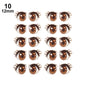 10 Pair Cartoon Crystal Eyes Stickers For Boy Girl Doll Eyes Accessories Anime Figurine Doll Face Organ Paster Eye Chips Paper