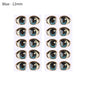 10 Pair Cartoon Crystal Eyes Stickers For Boy Girl Doll Eyes Accessories Anime Figurine Doll Face Organ Paster Eye Chips Paper