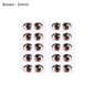 10 Pair Cartoon Crystal Eyes Stickers For Boy Girl Doll Eyes Accessories Anime Figurine Doll Face Organ Paster Eye Chips Paper