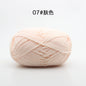 50g/Set 4ply Milk Cotton Knitting Wool Yarn Needlework Dyed Lanas For Crochet Craft Sweater Hat Dolls At Low Price