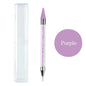 1 Pc Dual-ended Nail Dotting Pen Crystal Beads Handle Rhinestone Studs Picker Wax Pencil Manicure Nail Art Tools