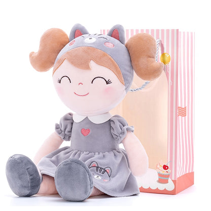 Gloveleya Stuffed Animal Dolls 2021 New Design Spring Girls Forest Animal Doll Soft Plush Toys Baby Girl&#39;s GIfts Kids Ragdoll