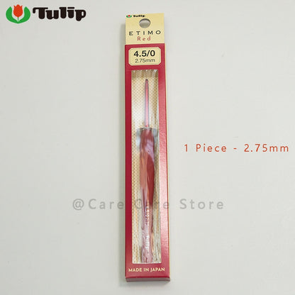 1 PieceTulip Red Crochet Needle With Free Shipping Tulip Crochet Hooks Set Crochet Tulip Needle Knitting Needles Set Tulip Etimo