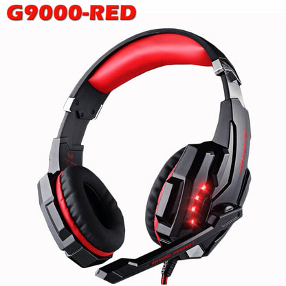 Game Headphones Gaming Headsets Bass Stereo Over-Head Earphone Casque PC Laptop Microphone Wired Headset For Computer PS4 Xbox