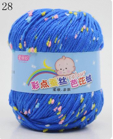 High Quality Baby Cotton Cashmere Yarn For Hand Knitting Crochet Worsted Wool Thread Colorful Eco-dyed Needlework