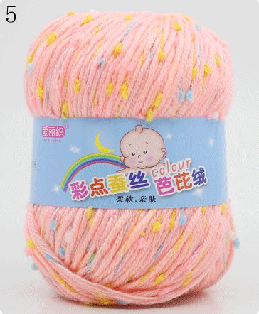 High Quality Baby Cotton Cashmere Yarn For Hand Knitting Crochet Worsted Wool Thread Colorful Eco-dyed Needlework