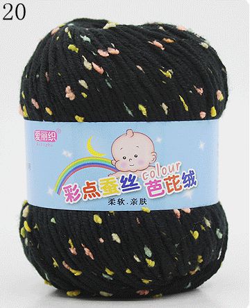 High Quality Baby Cotton Cashmere Yarn For Hand Knitting Crochet Worsted Wool Thread Colorful Eco-dyed Needlework