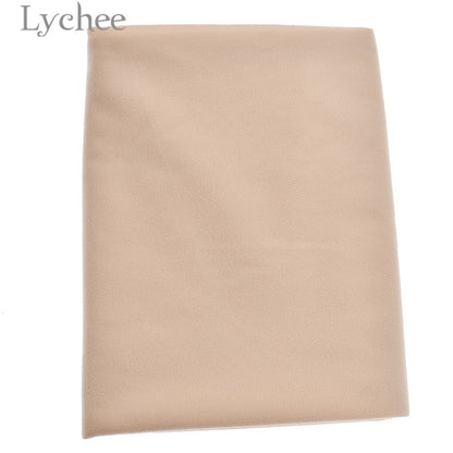 Lychee Life Doll Skin Fabric Solid Color Plush Cloth DIY Patchwork Sewing Supplies Accessories