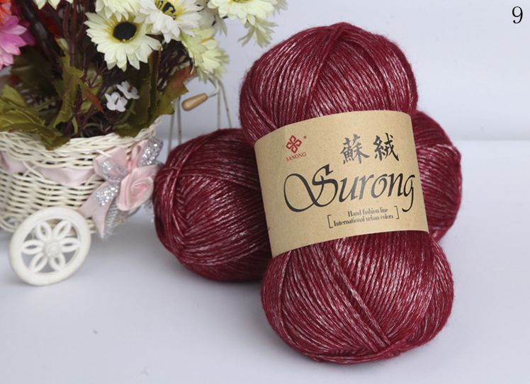 100g/Ball 325m Knitting Yarn Crochet Needlework Thick Wool Thread Yarn For Hand Knitting Scarf Sweater Crochet Yarn