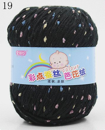 High Quality Baby Cotton Cashmere Yarn For Hand Knitting Crochet Worsted Wool Thread Colorful Eco-dyed Needlework