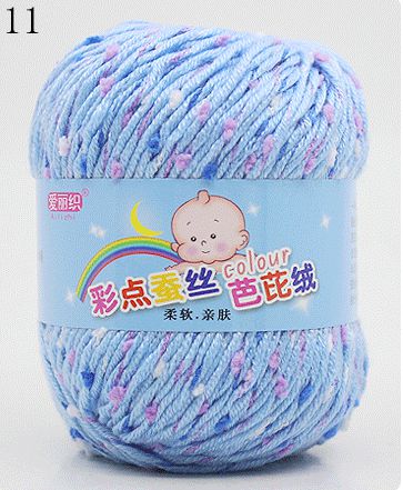 High Quality Baby Cotton Cashmere Yarn For Hand Knitting Crochet Worsted Wool Thread Colorful Eco-dyed Needlework