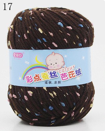 High Quality Baby Cotton Cashmere Yarn For Hand Knitting Crochet Worsted Wool Thread Colorful Eco-dyed Needlework