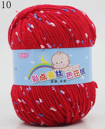 High Quality Baby Cotton Cashmere Yarn For Hand Knitting Crochet Worsted Wool Thread Colorful Eco-dyed Needlework