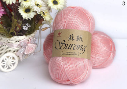 100g/Ball 325m Knitting Yarn Crochet Needlework Thick Wool Thread Yarn For Hand Knitting Scarf Sweater Crochet Yarn