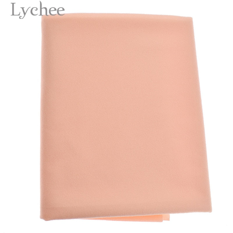 Lychee Life Doll Skin Fabric Solid Color Plush Cloth DIY Patchwork Sewing Supplies Accessories