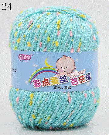 High Quality Baby Cotton Cashmere Yarn For Hand Knitting Crochet Worsted Wool Thread Colorful Eco-dyed Needlework